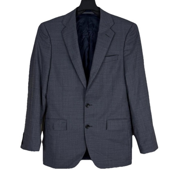 J‎ Crew Ludlow Blazer Mens 364 Gray Wool Blend Sport Coat Jacket Four Seasons